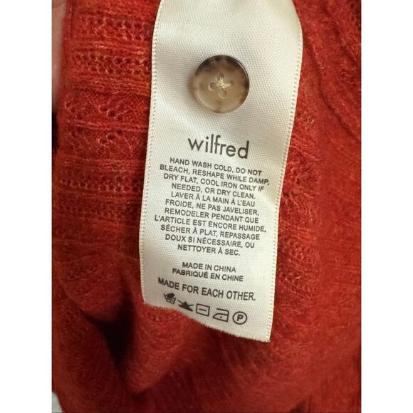 Aritzia wilfred Jovial cardigan sweater top Large - Picture 7 of 8